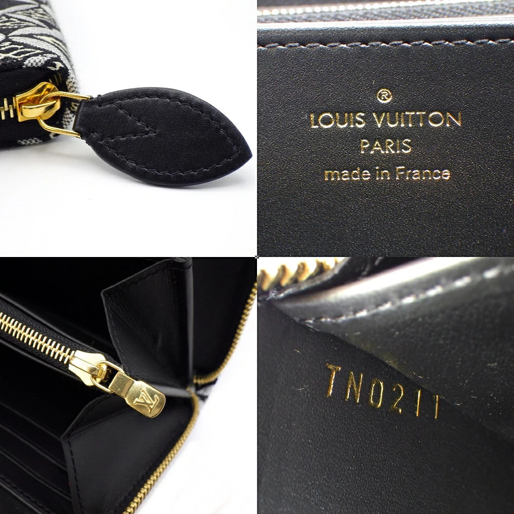 Louis Vuitton Zippy Wallet Monogram Jacquard Since 1984 Round Zipper Long